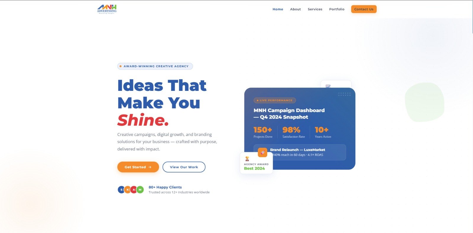 MNH Advertising — Creative Agency